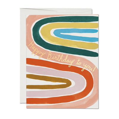Perfect Rainbow Birthday Card Paper Goods + Party Supplies Red Cap Cards   