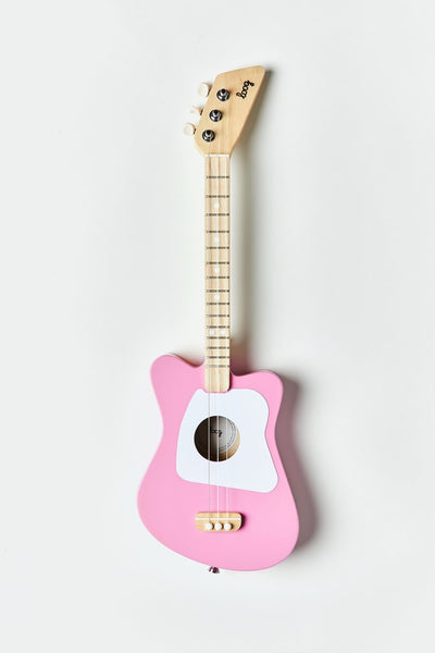 Loog Mini Acoustic Guitar Toys Loog Pink  