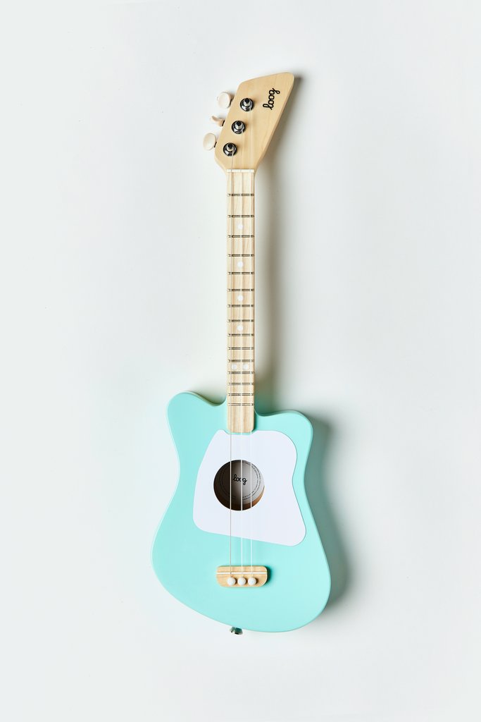 Loog Mini Acoustic Guitar Toys Loog Green  