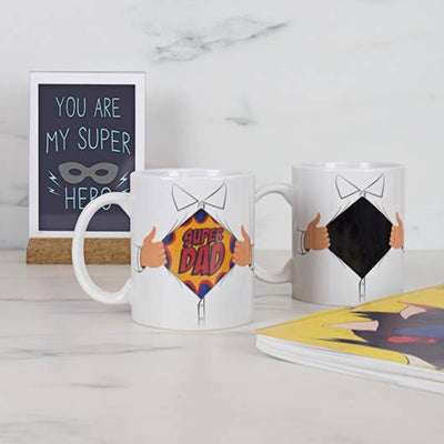 Super Dad Mug by Gift Republic Nursing + Feeding Gift Republic   