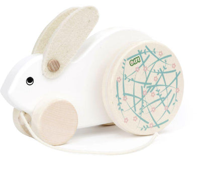 Wooden Rabbit by Little Poland Gallery Toys Little Poland Gallery   