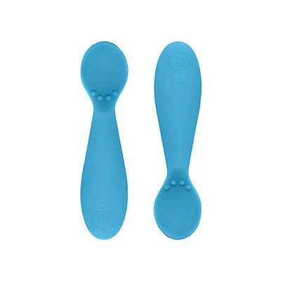 Tiny Spoon 2 Pack by EZPZ Nursing + Feeding EZPZ Blue  