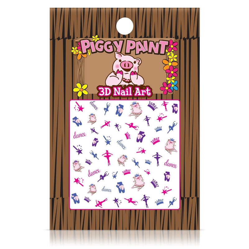 Nail Art - Dancing Pig by Piggy Paint Accessories Piggy Paint   