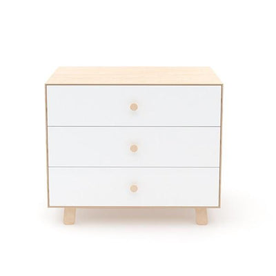 Sparrow 3 Drawer Dresser - Birch / White by Oeuf Furniture Oeuf   