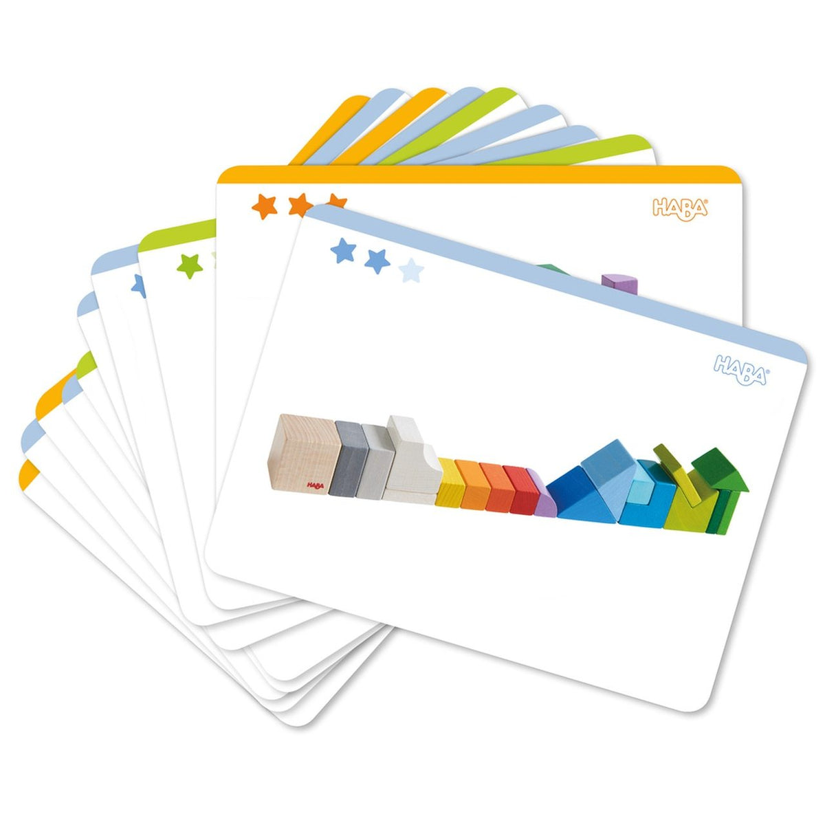 Wooden Blocks - 3D Arranging Game Chromatix by Haba Toys Haba   