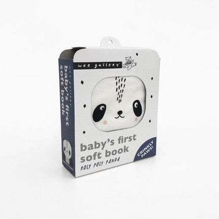 Roly Poly Panda Cloth Book by Wee Gallery