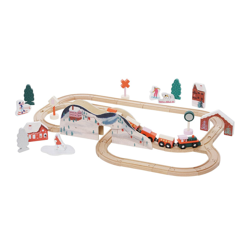 Alpine Express Wooden Train Set by Manhattan Toy Toys Manhattan Toy   