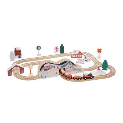 Alpine Express Wooden Train Set by Manhattan Toy Toys Manhattan Toy   