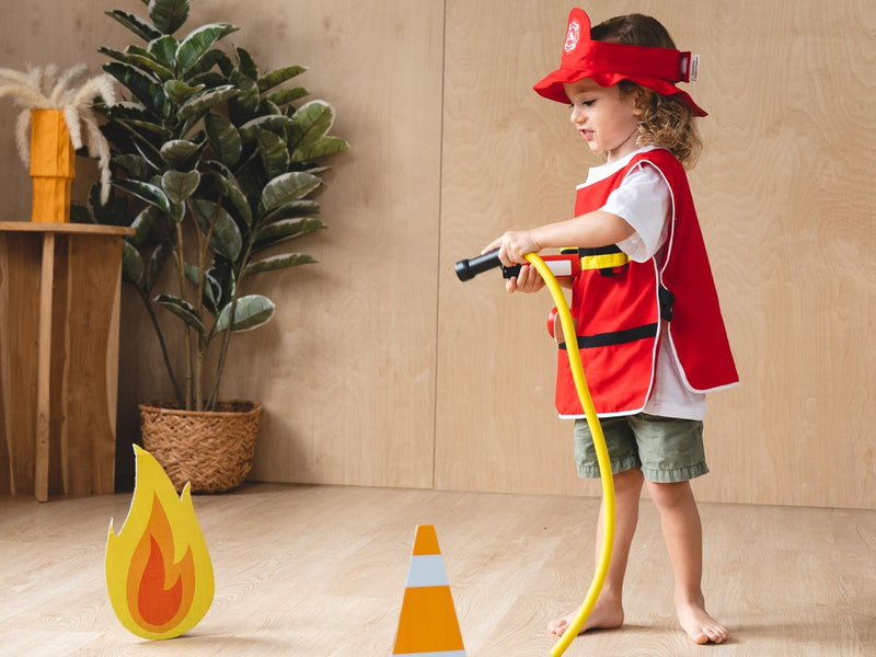 Fire Fighter Play Set by Plan Toys Toys Plan Toys   