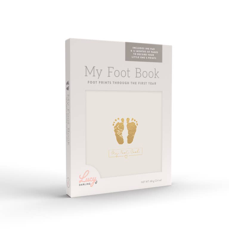 My Foot Book: Foot Prints Through the First Year by Lucy Darling Books Lucy Darling   