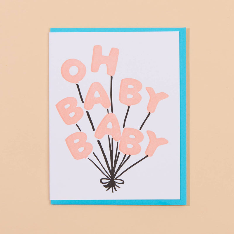 Baby Balloons Card by And Here We Are