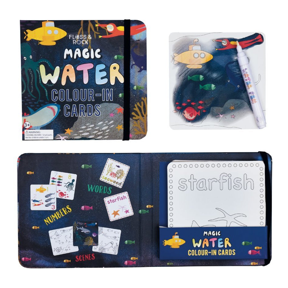 Water Pen and Cards by Floss & Rock Toys Floss & Rock   