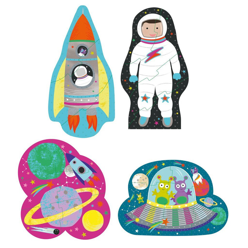 First Puzzles - Space by Floss & Rock Toys Floss & Rock   