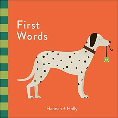 First Words by Hannah + Holly - Board Book Books Simon + Schuster   