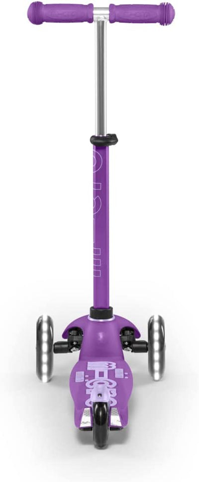 Mini Deluxe LED Scooter - Purple/Pink by Micro Kickboard