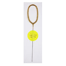 Sparkler Number Birthday Candle - 0 by Meri Meri Paper Goods + Party Supplies Meri Meri   