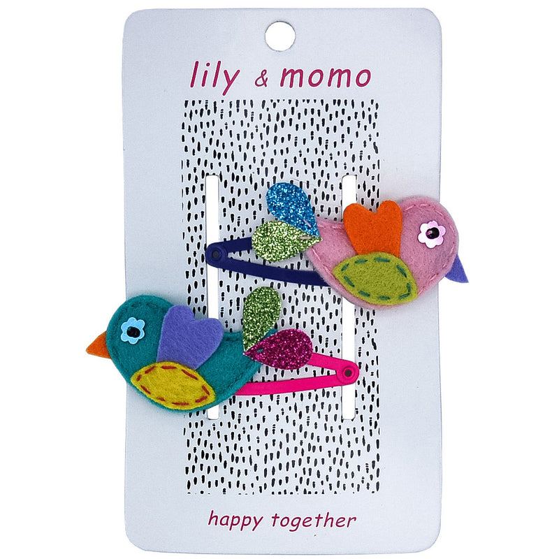 Little Birdies Hair Clips by Lily + Momo Accessories Lily + Momo   