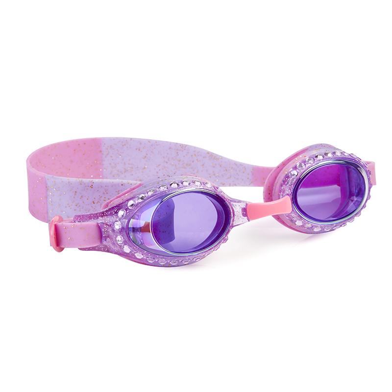 All that Glitters Swim Goggles by Bling2o Accessories Bling2o Amethyst  