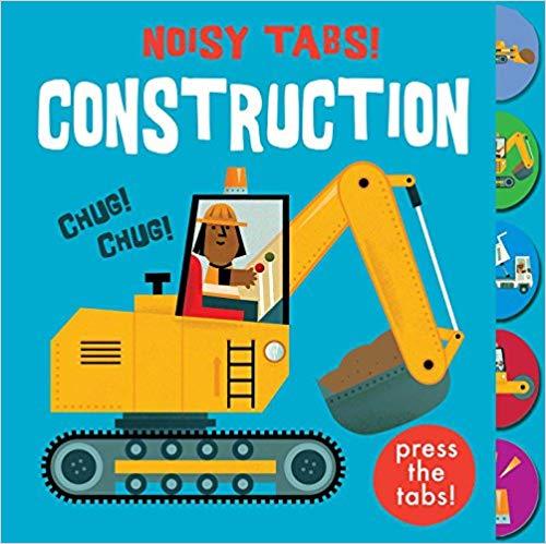Noisy Tabs!: Construction - Board Book Books Simon + Schuster   