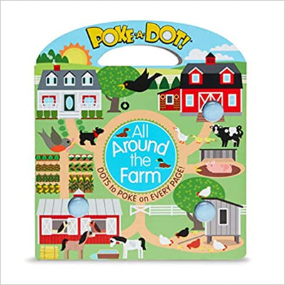Poke-A-Dot Book - All Around Sunny Farm Books Melissa + Doug   