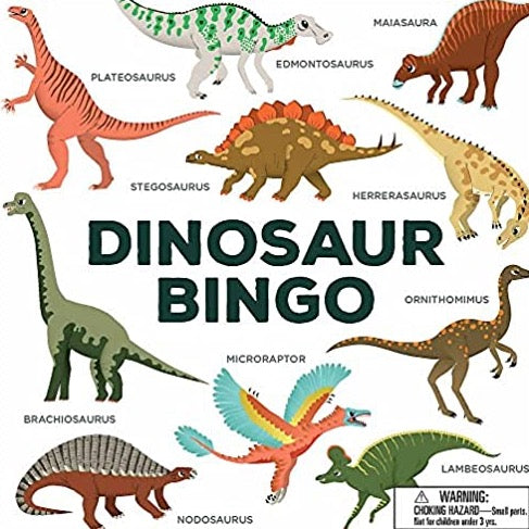 Dinosaur Bingo Toys Chronicle Books   