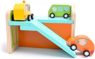 MiniGarage Wooden Toys by Djeco Toys Djeco   