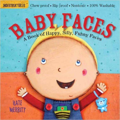 Indestructibles Book - Baby Faces Books Workman Publishing   