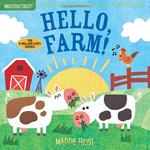 Indestructibles Book - Hello Farm! Books Workman Publishing   