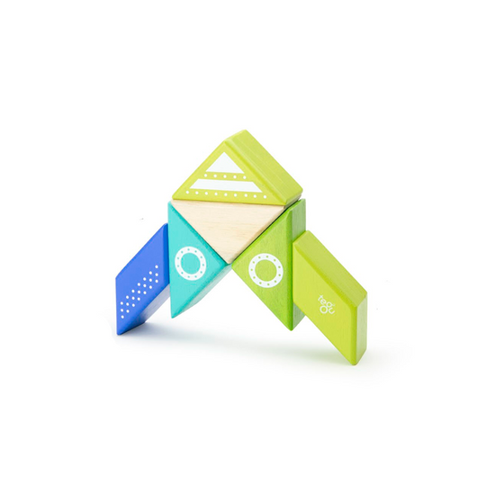 Magnetic Block Set - Spaceship Travel Pal by Tegu