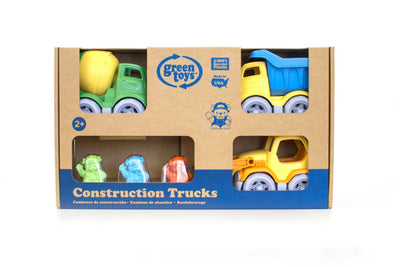 Recycled Construction Vehicles Gift Set by Plan Toys Toys Green Toys   