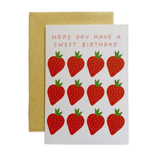 Sweet Birthday Card by Allie Biddle