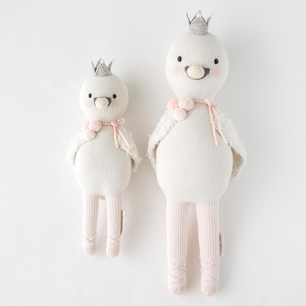 Harlow the Swan by Cuddle + Kind Toys Cuddle + Kind   