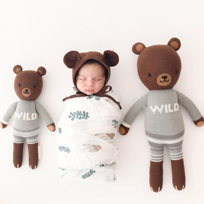 Oliver the Bear by Cuddle + Kind Toys Cuddle + Kind   