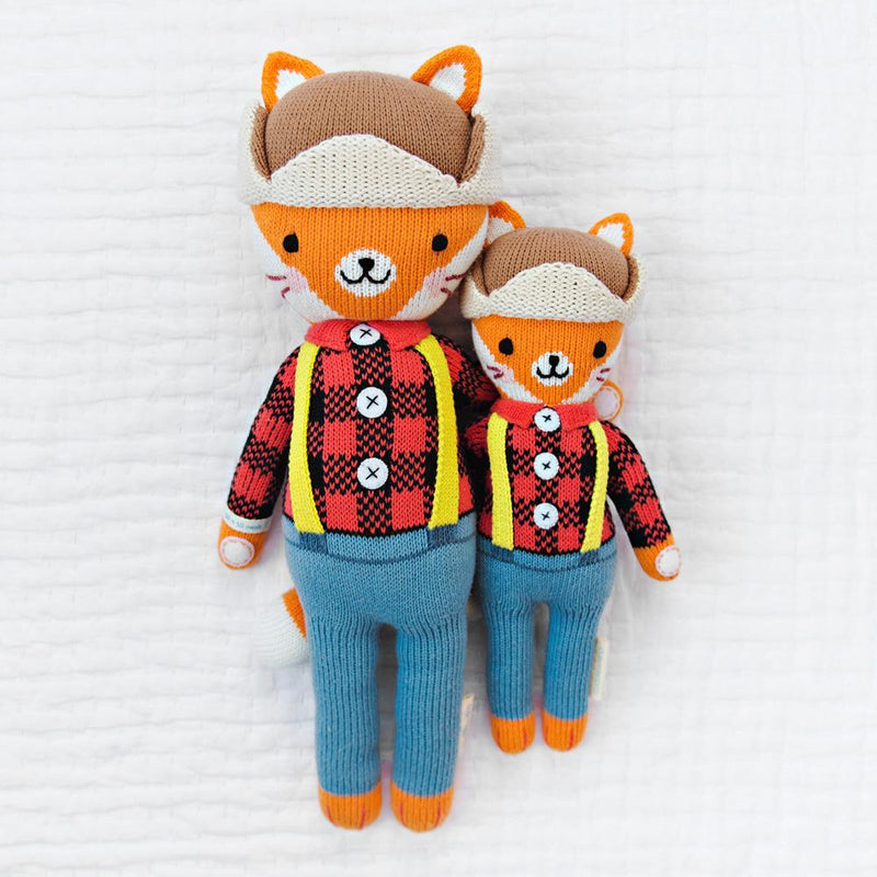 Wyatt The Fox by Cuddle + Kind Toys Cuddle + Kind   