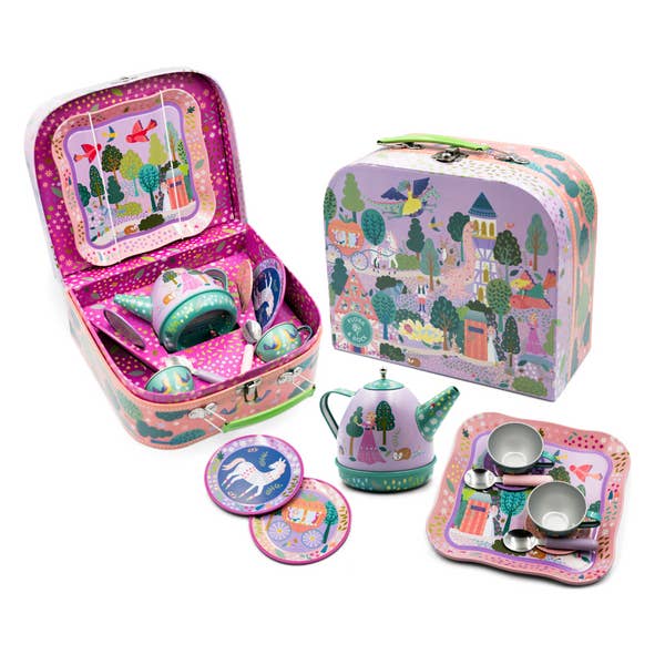 Fairy Tale Musical Tea Set - 11 Pieces by Floss & Rock – Pacifier Kids ...