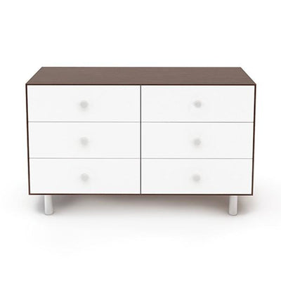 Classic 6 Drawer Dresser - Walnut / White by Oeuf Furniture Oeuf   