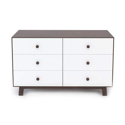 Sparrow 6 Drawer Dresser - Walnut / White by Oeuf Furniture Oeuf   