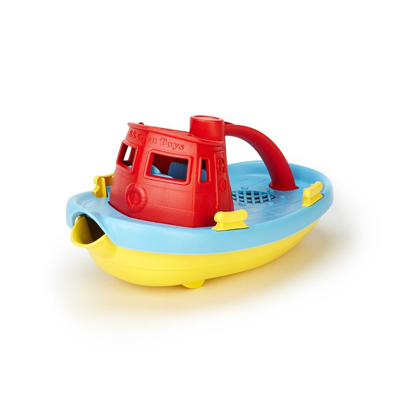 Recycled Tug Boat - Red by Green Toys Toys Green Toys   