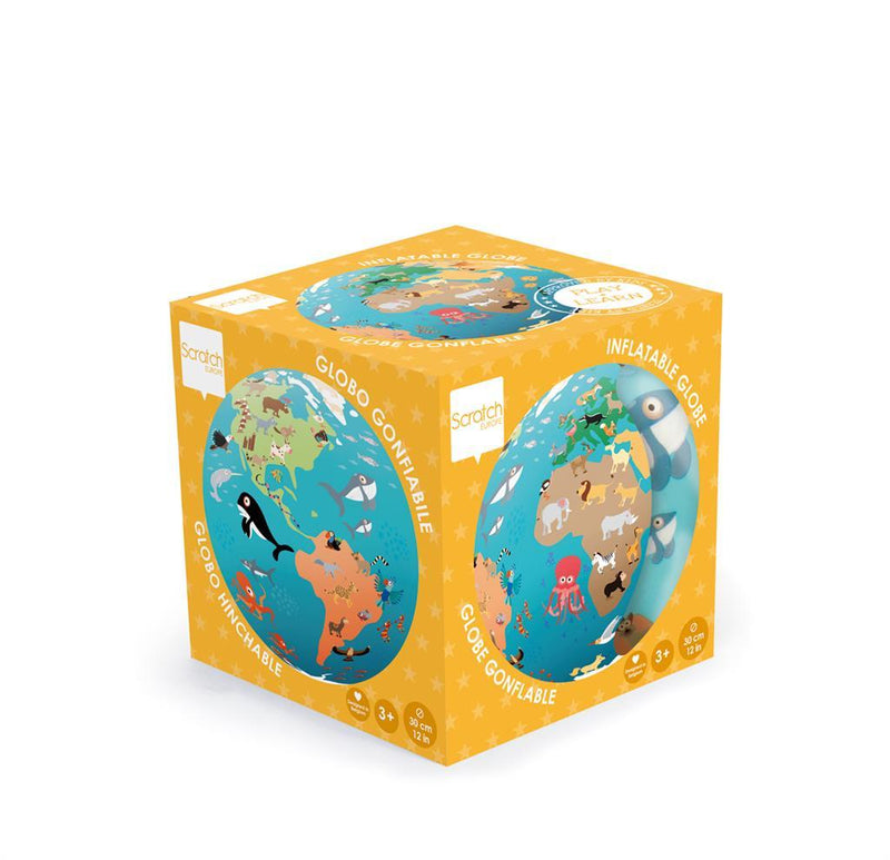 Inflatable Globe - 12 Inch by Scratch Toys Scratch   