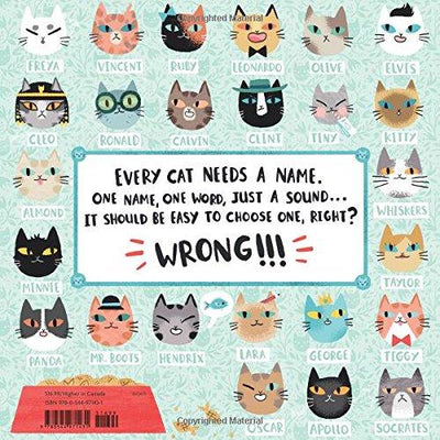 I Don't Know What to Call My Cat - Hardcover Books Harper Collins   