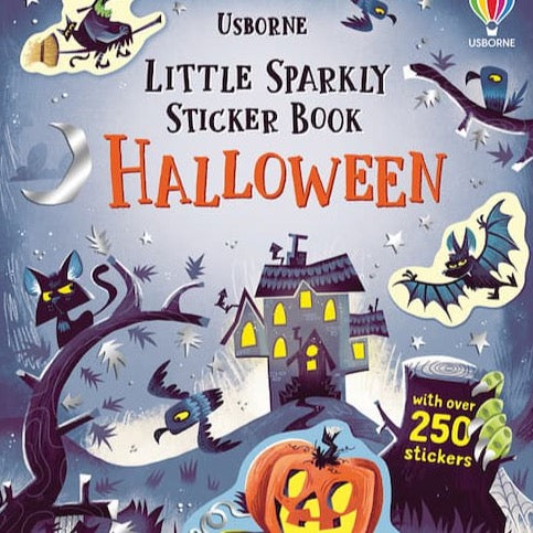 Little Sparkly Sticker Book - Halloween Books Usborne Books   