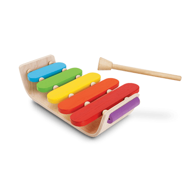 Oval Wooden Xylophone by Plan Toys Toys Plan Toys Original  