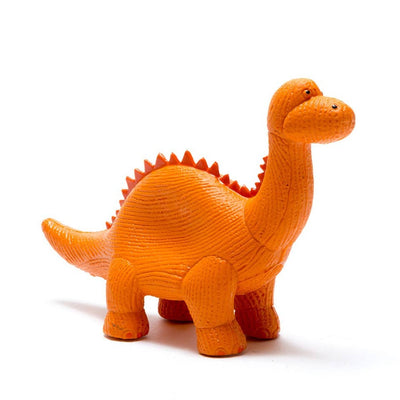 Natural Rubber Diplodocus Bath Toy and Teether by Best Years Toys Best Years   