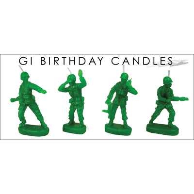 GI Birthday Candles by NuOp Design Paper Goods + Party Supplies NuOp Design   
