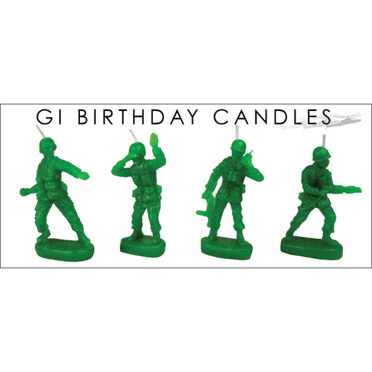GI Birthday Candles by NuOp Design