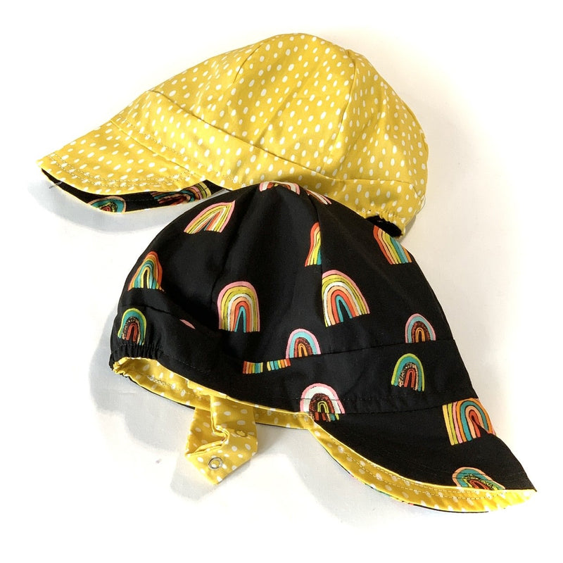 modCap - Sunshine Rainbows by Urban Baby Bonnets Accessories Urban Baby Bonnets XS (3-6M)  