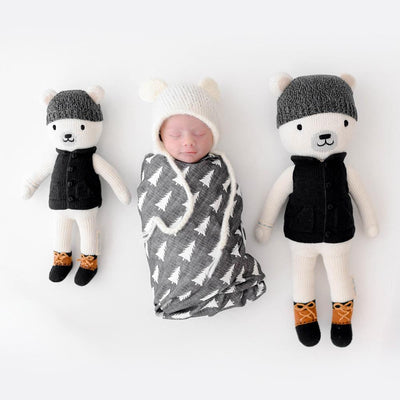 Hudson the Polar Bear by Cuddle + Kind Toys Cuddle + Kind   