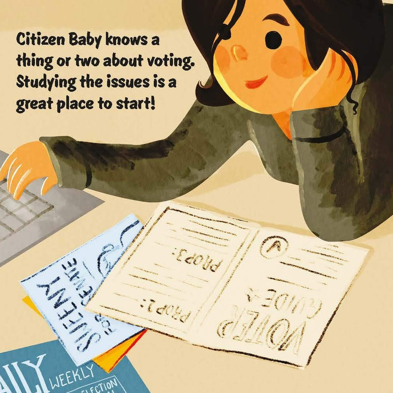 Citizen Baby: My Vote - Board Book Books Penguin Random House   