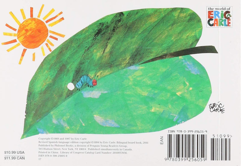 The Very Hungry Caterpillar/La Oruga Muy Hambrienta - Board Book Books Penguin Random House   