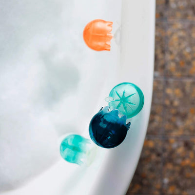 Jellies Suction Cups - Navy/Aqua/Orange by Boon – Pacifier Kids Boutique